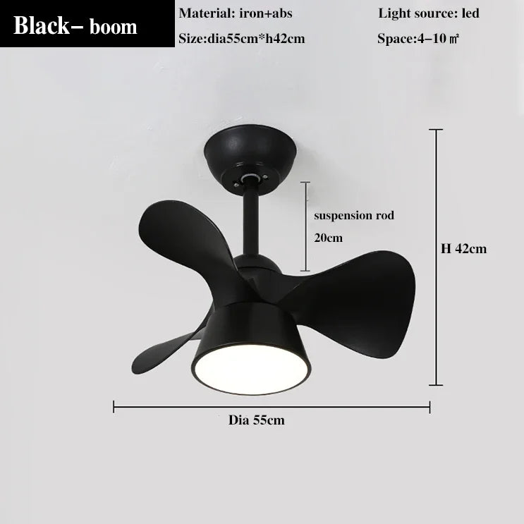 ventilateur de plafond lumineux pour espace commercial - vue 13 sur 17