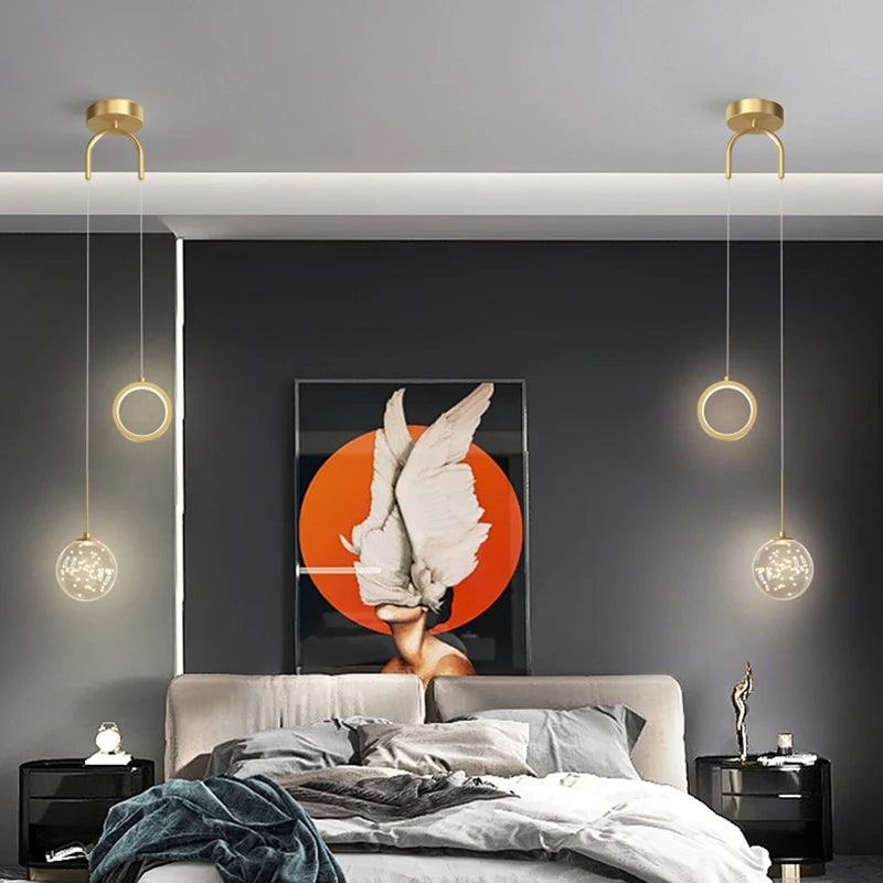 Suspension LED au design nordique moderne - vue 6 sur 14
