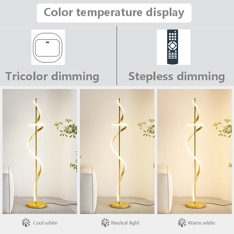 Lampadaire LED moderne décoration de la maison lumière 140 cm ligne luminaire canapé coin chambre salon salle d'étude éclairage intérieur Lustre - vue 6 sur 15