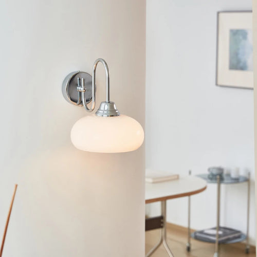 2024 Bauhaus Medieval Modern French Bedroom, Study Room, Living Room Chandelier Designer Nordic Retro Wall Lamp - vue 3 sur 9