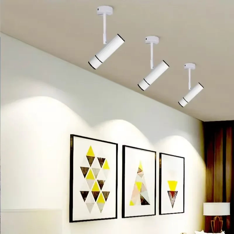 applique murale nordique rotative 360 degrés pour intérieur moderne - vue 2 sur 8