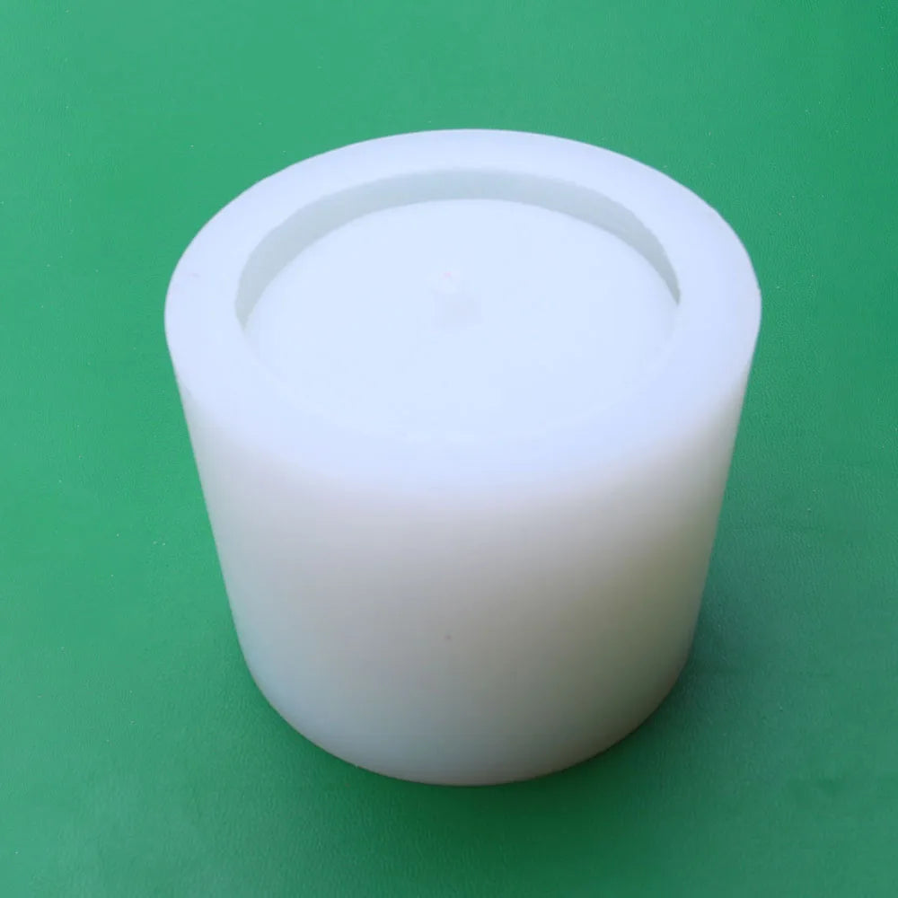 moule silicone pour pot fleurs ciment moderne à faire soi même - vue 5 sur 7