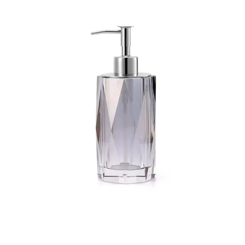 distributeur de savon liquide en cristal transparent pour salle de bain - vue 17 sur 20