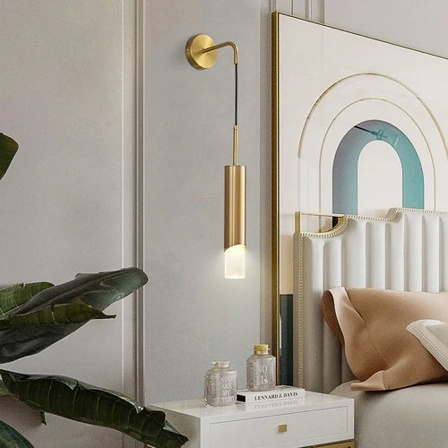 Applique murale moderne de luxe pour chambre à coucher - vue 5 sur 8