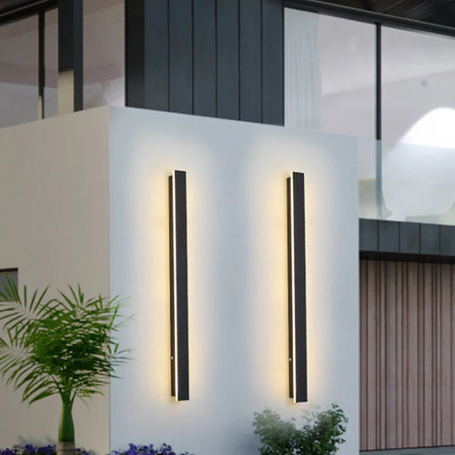applique murale extérieure à led étanche pour éclairage décoratif - vue 4 sur 23