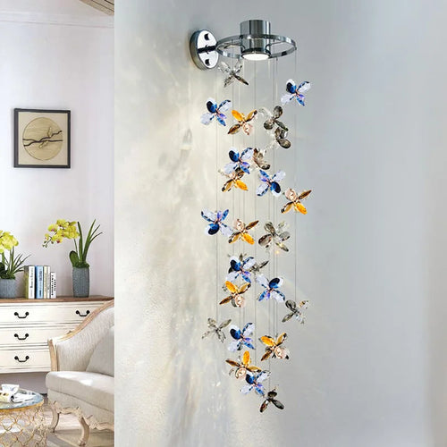 appliques murales led modernes en acier inoxydable 2022 - vue 5 sur 7