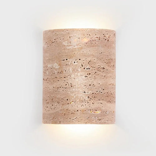 applique murale led en pierre naturelle style moderne décoratif - vue 3 sur 7