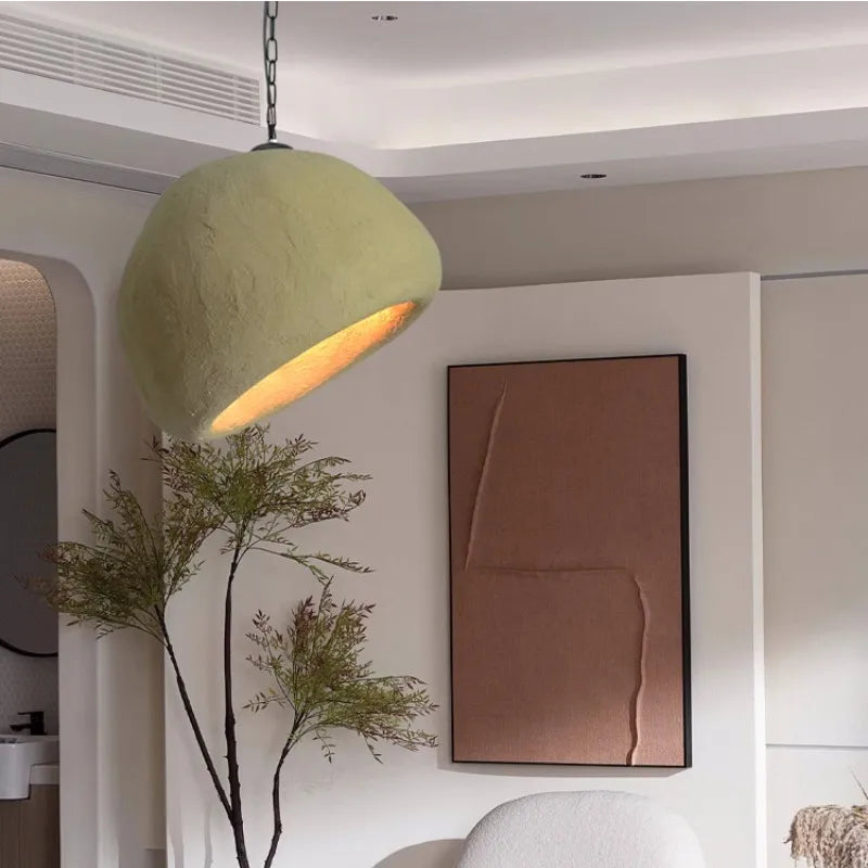 Rétro Loft escaliers E27 Led Lustre éclairage Wabi Sabi Lustre suspension Lustre lampe nordique suspension lampe décor à la maison suspension lampe - vue 5 sur 11