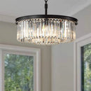 lustre en cristal suspendu pour éclairage intérieur design élégant