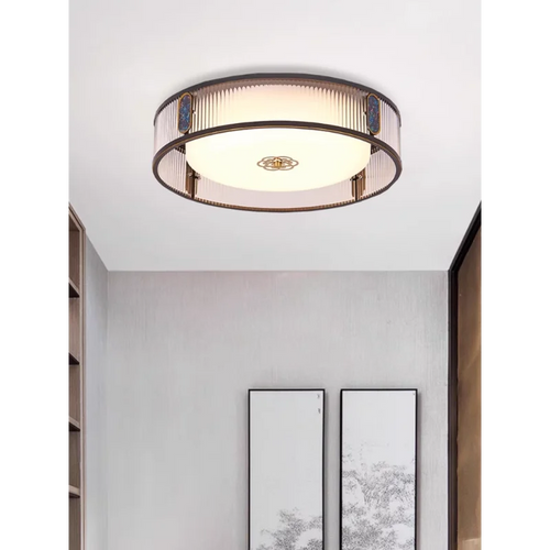 lustre acrylique style chinois antique pour éclairage intérieur - vue 3 sur 18