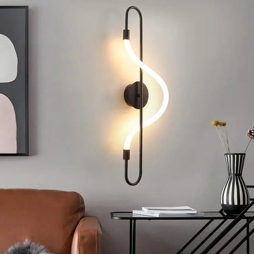 applique murale led en forme de note de musique décorative - vue 2 sur 8
