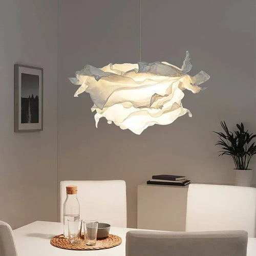 SANDYHA papier moderne personnalisé bricolage lustres chambre salon salle à manger Restaurant Suspension Luminaire Suspension - vue 2 sur 9