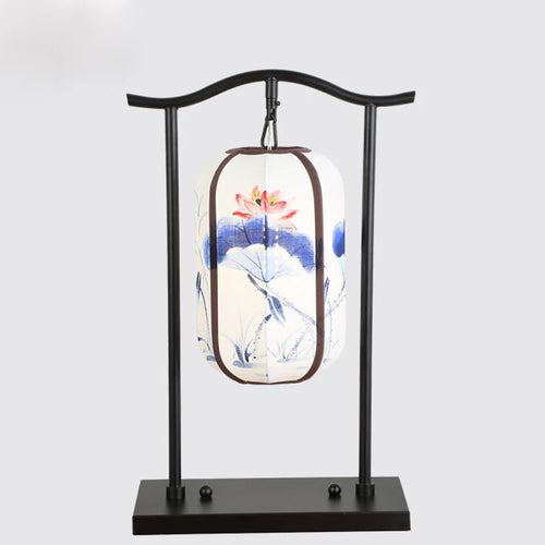 lampadaire classique en tissu pour décoration intérieure - vue 12 sur 13