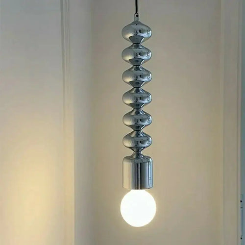 lampe de chevet industrielle minimaliste design ondulé élégant - vue 2 sur 5