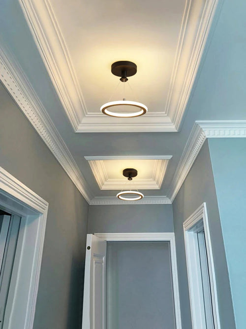 lustre led moderne pour décoration intérieure et éclairage général - vue 2 sur 8