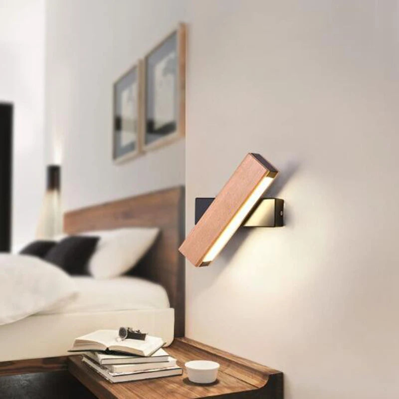 Moderne rotatif applique murale LED lumière salon chambre Foyer Restaurant applique éclairage porche étude lecture couloir décor applique murale 6pa - vue 3 sur 22