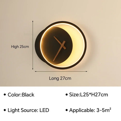applique murale moderne à led pour décoration intérieure élégante - vue 20 sur 23
