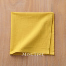 Serviette de table coton lavé douce style classique