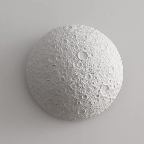applique murale simulation lune led pour villa créative - vue 6 sur 6