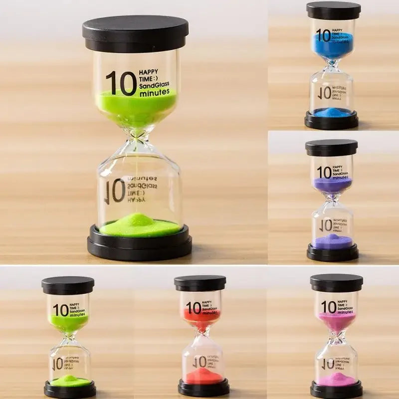 montre de sable sablier horloge de cuisine décoration cadeau pour enfants - vue 4 sur 11