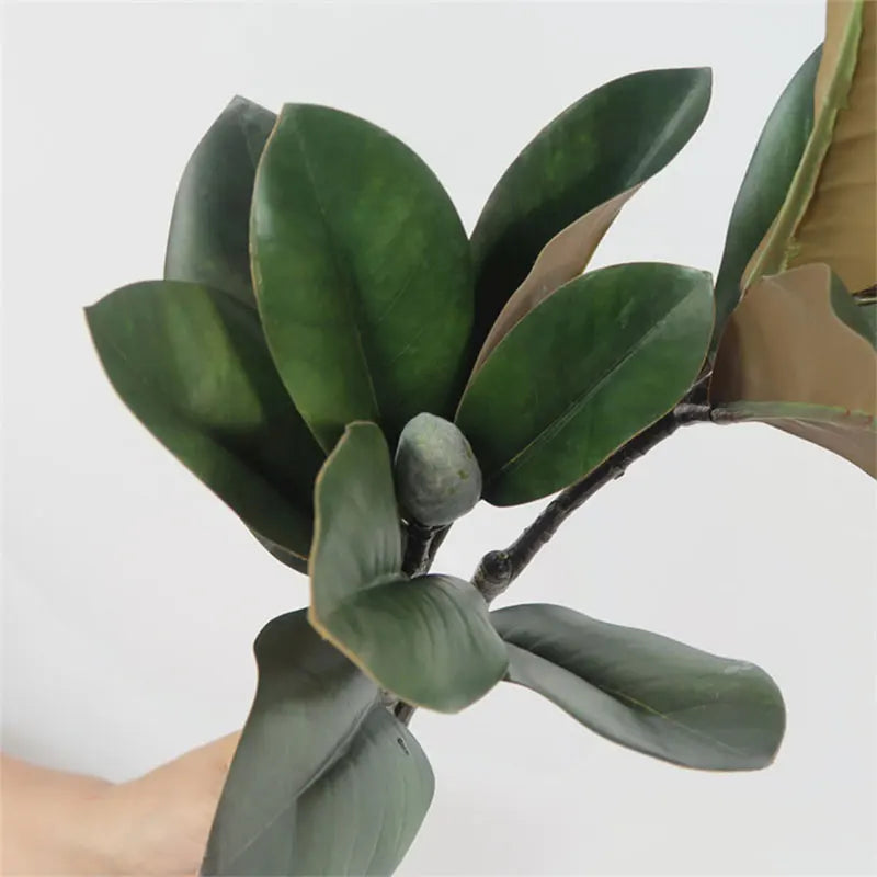 plantes artificielles grande taille ficus palmier faux feuillage tropical - vue 3 sur 7