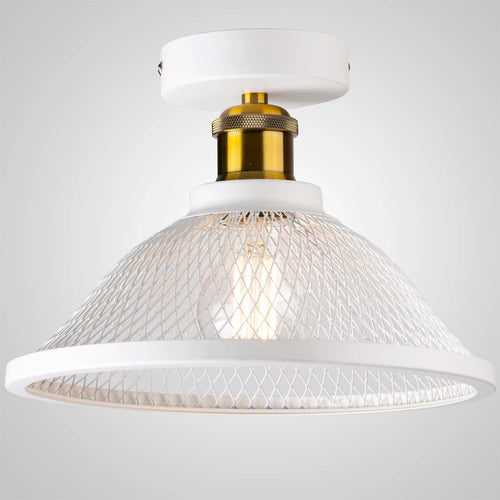plafonnier moderne à leds style vintage industriel rétro loft - vue 9 sur 9