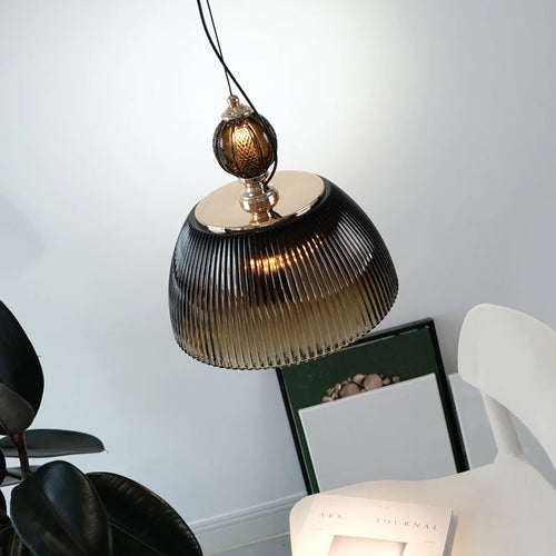 suspension créative nordique en verre pour restaurant et chambre moderne - vue 3 sur 7