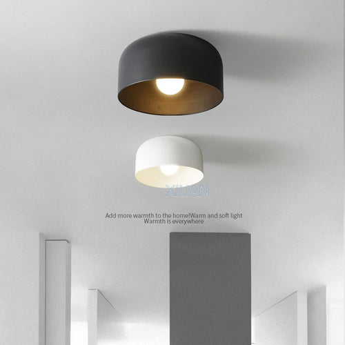 plafonnier led moderne en fer métal pour hôtel et allée - vue 2 sur 8