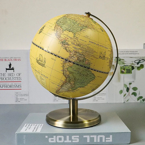 globe terrestre rotatif éducatif pour enfants et décoration - vue 2 sur 7