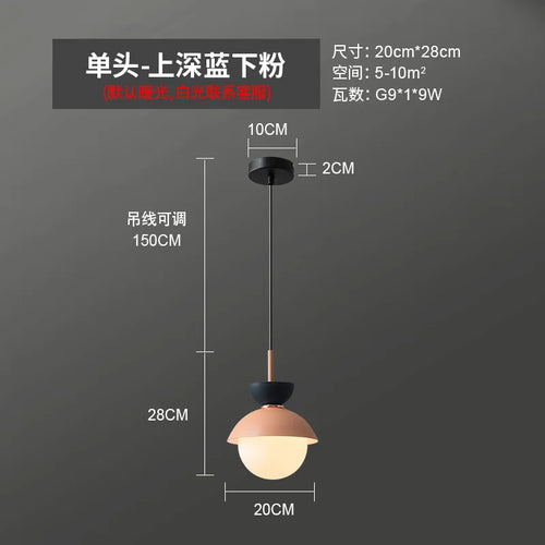 lampe de chevet moderne nordique créative pour décoration intérieure - vue 10 sur 26