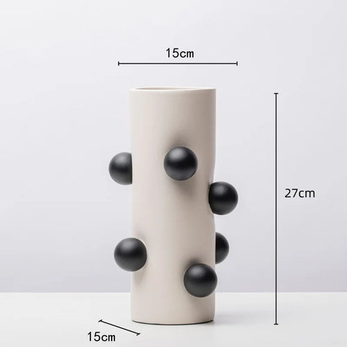 vase créatif géométrique pour composition florale décorative - vue 9 sur 9