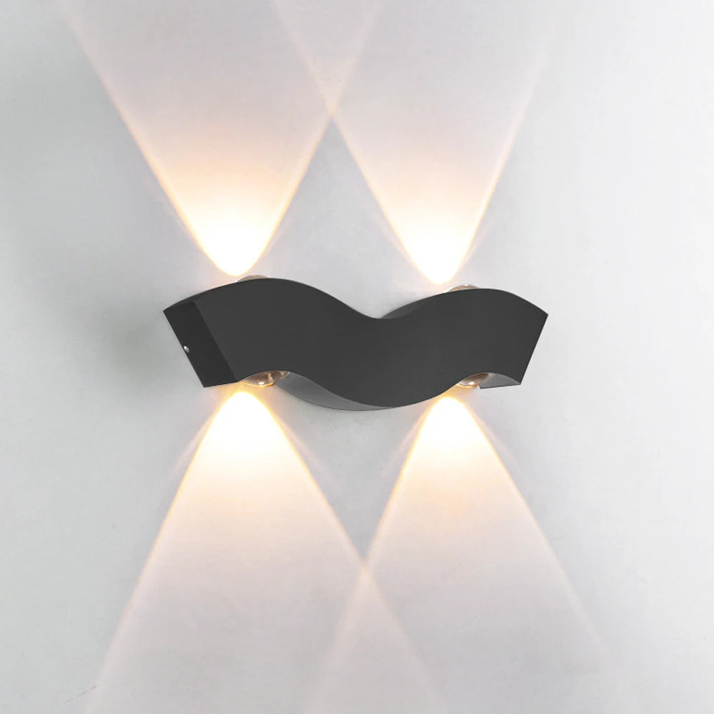 Applique murale LED nordique en aluminium - vue 1 sur 8