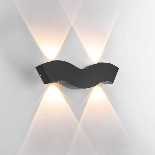 Applique murale LED nordique en aluminium - vue 2 sur 8