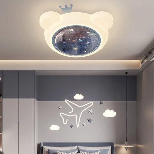 plafonnier led ciel étoilé style créatif pour enfant - vue 3 sur 6