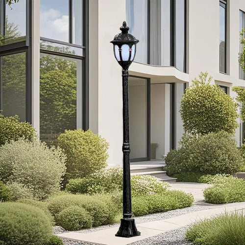 lampadaire extérieur étanche en aluminium pour jardin - vue 5 sur 8