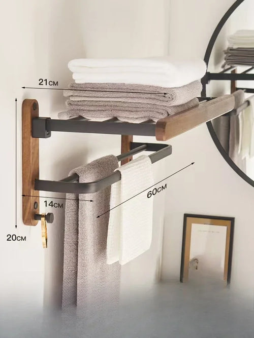 ensemble de quincaillerie en bois pour salle de bain - vue 19 sur 18