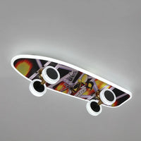 Plafonniers créatifs en forme de Skateboard