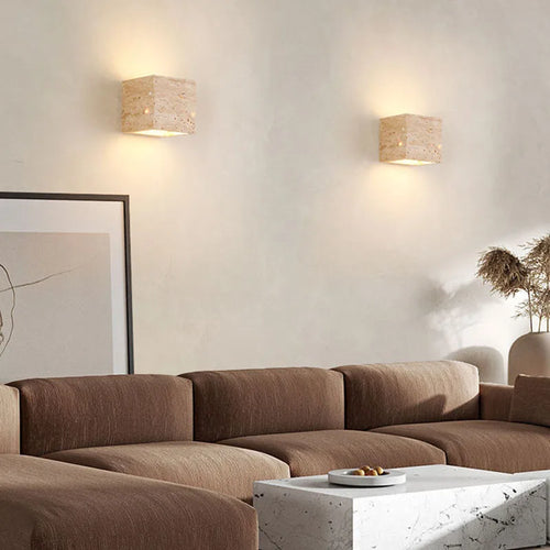 applique murale led créative en forme de cuboïde 3000k - vue 3 sur 8