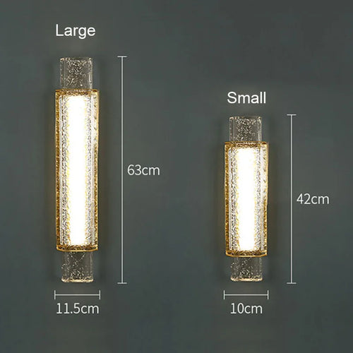 Applique murale de luxe en cristal et acier inoxydable - vue 7 sur 8