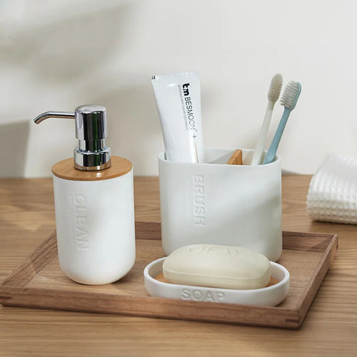 ensemble d'accessoires pour salle de bain pratique et élégant - vue 2 sur 12