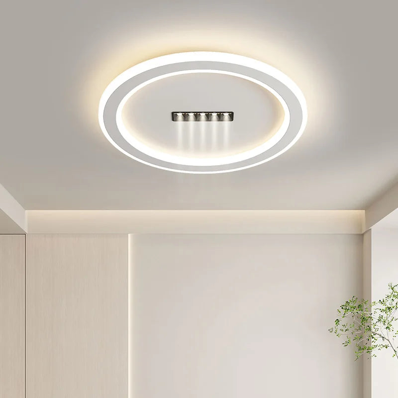 lustre led avec projecteur pour éclairage intérieur - vue 3 sur 14