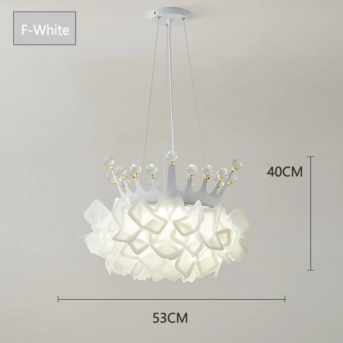 lustre romantique en cristal pour une décoration moderne - vue 17 sur 17