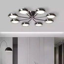 plafonnier moderne design rectangulaire à led pour intérieur