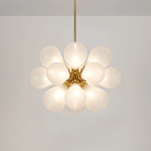 suspension moderne en verre design pour décoration intérieure - vue 2 sur 11