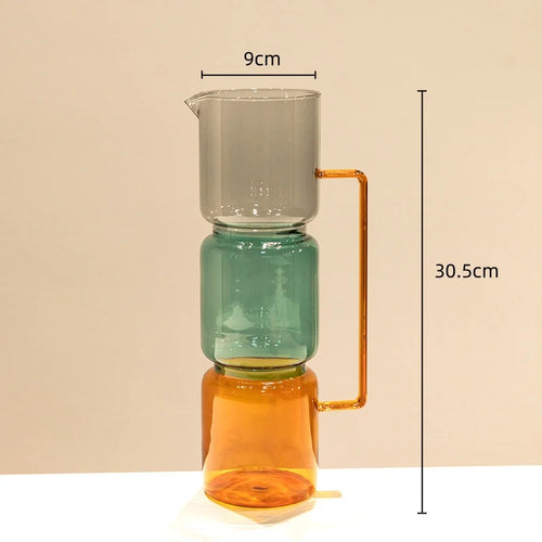 vase en verre teinté pour terrarium et décoration florale - vue 16 sur 18