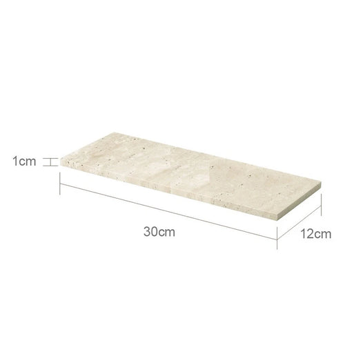 ensemble d'accessoires en marbre naturel pour salle de bain - vue 12 sur 30