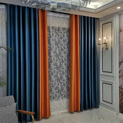Rideau style nordique moderne occultant plissé salon chambre - vue 11 sur 13