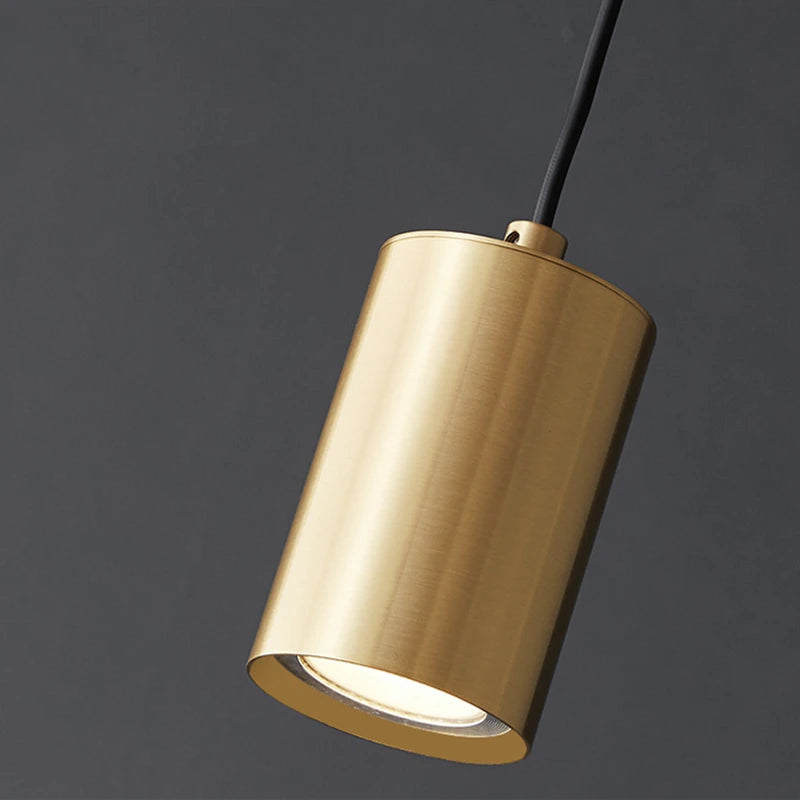 Suspension LED design moderne cylindrique - vue 6 sur 8
