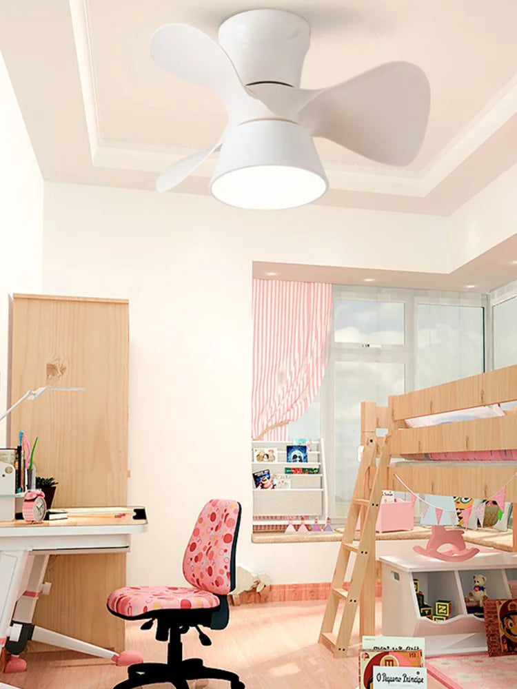 lustre moderne à led avec ventilateur pour intérieur - vue 4 sur 10