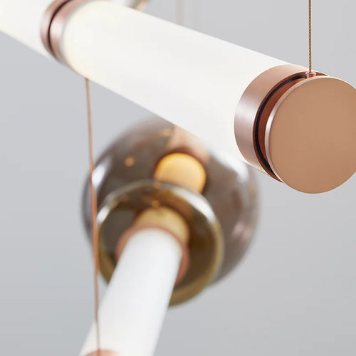Suspensions design LED en verre de styliste du Canada - vue 7 sur 25